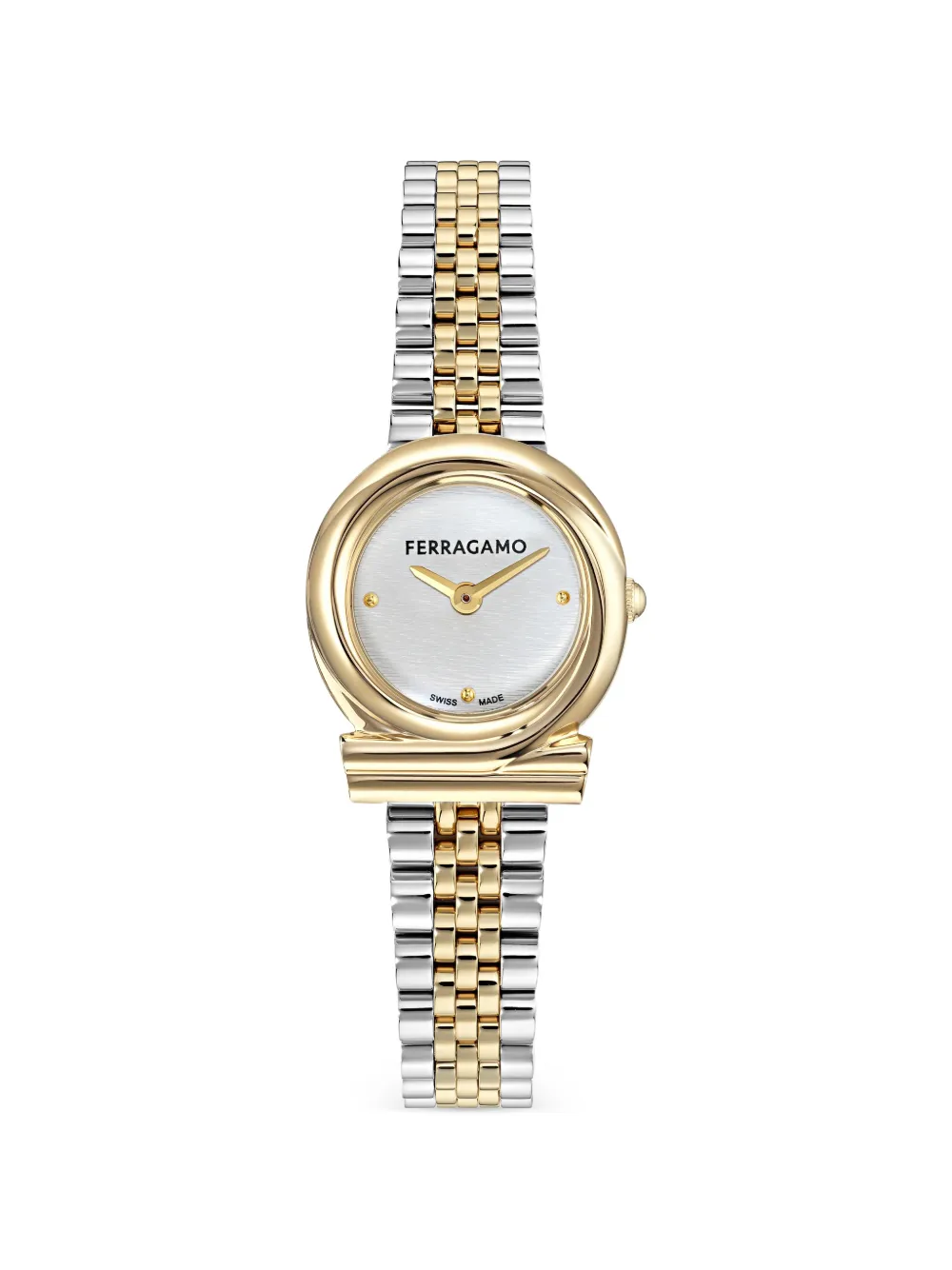 Ferragamo Twisted 23mm watch - Argento