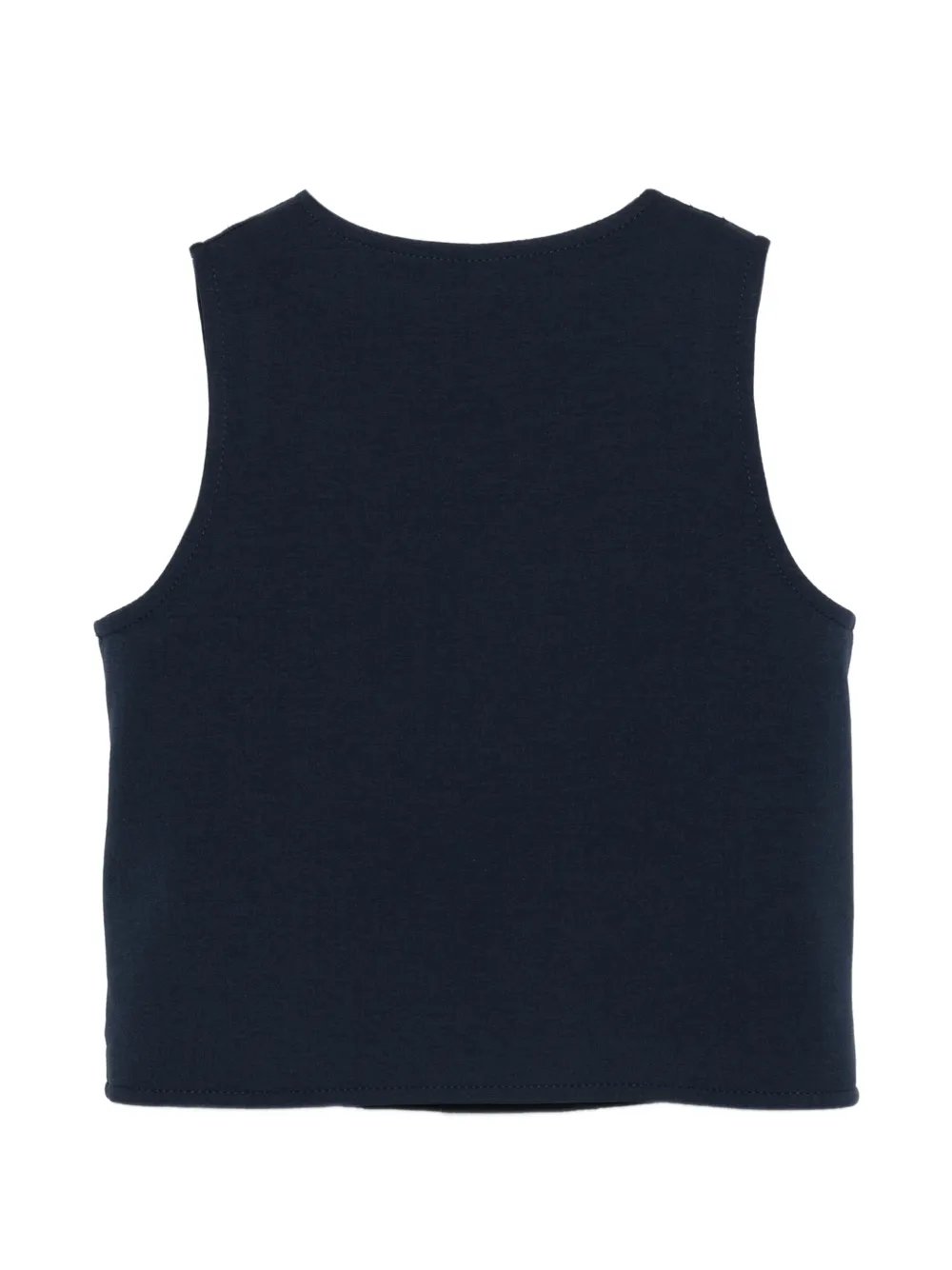 Paolo Pecora Kids Gilet met knopen Blauw