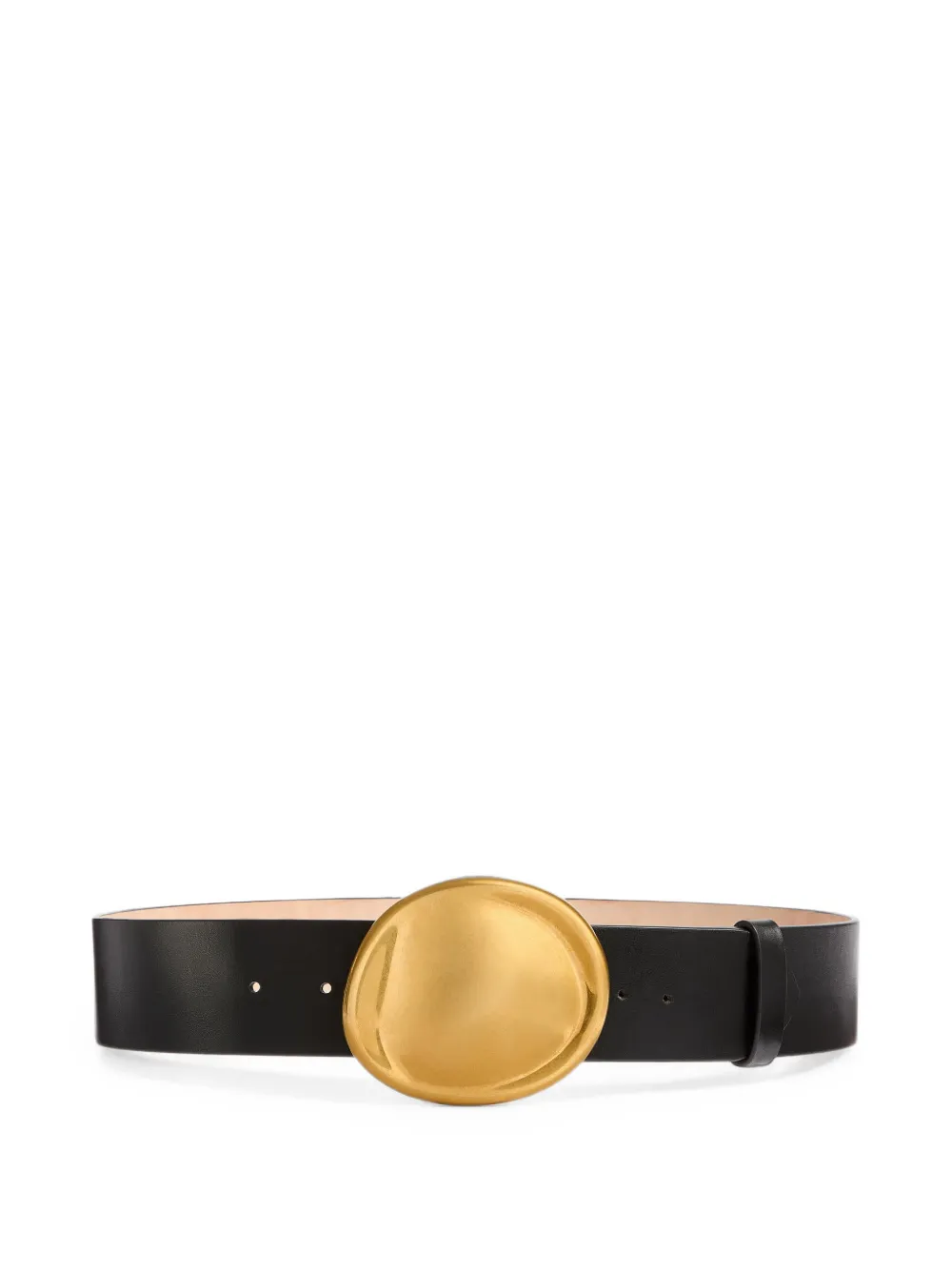 KHAITE buckle belt - Nero