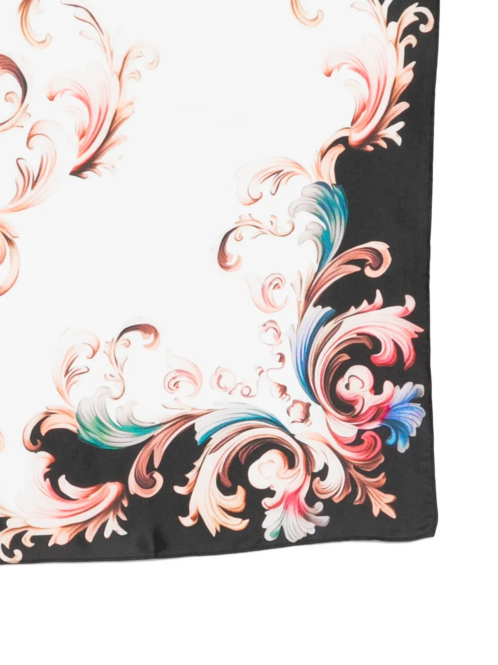  Versace Jeans Couture Floral-print Scarf - White 