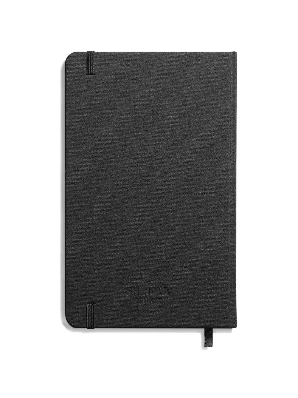  Shinola Medium Hard Grid Journal - Black 