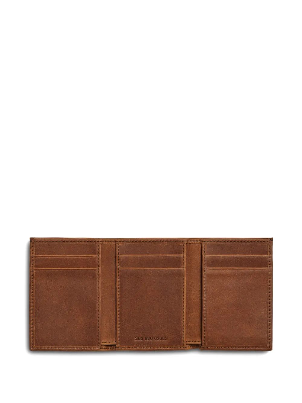 Shinola Trifold Navigator Wallet - Brown 