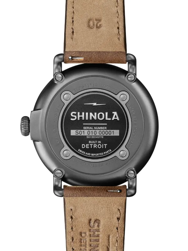 Shinola Runwell 41mm 腕時計 | ブラウン | FARFETCH JP