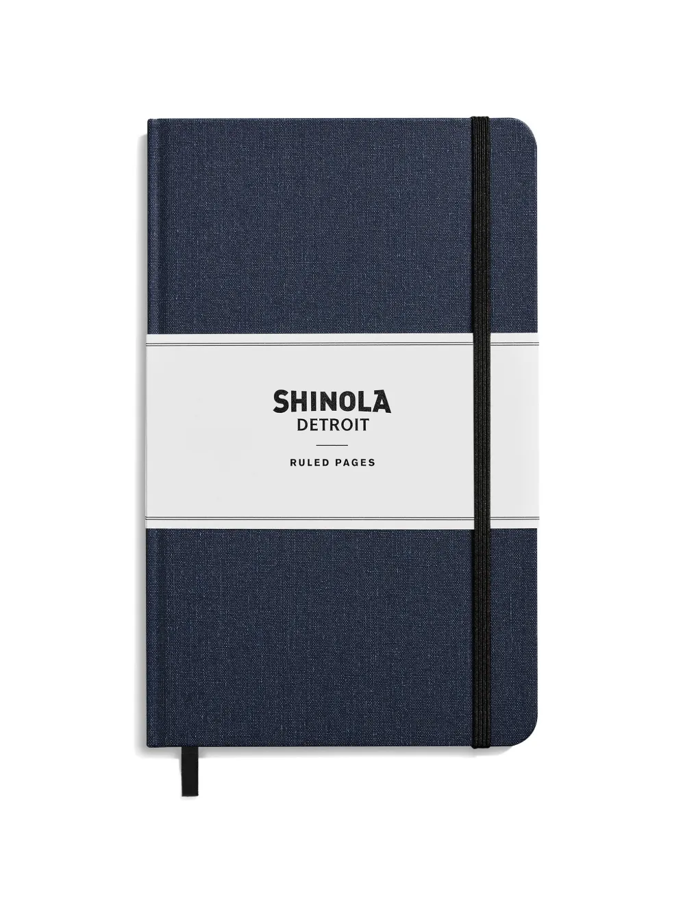 Shinola Medium Hard Grid Journal - Blue 