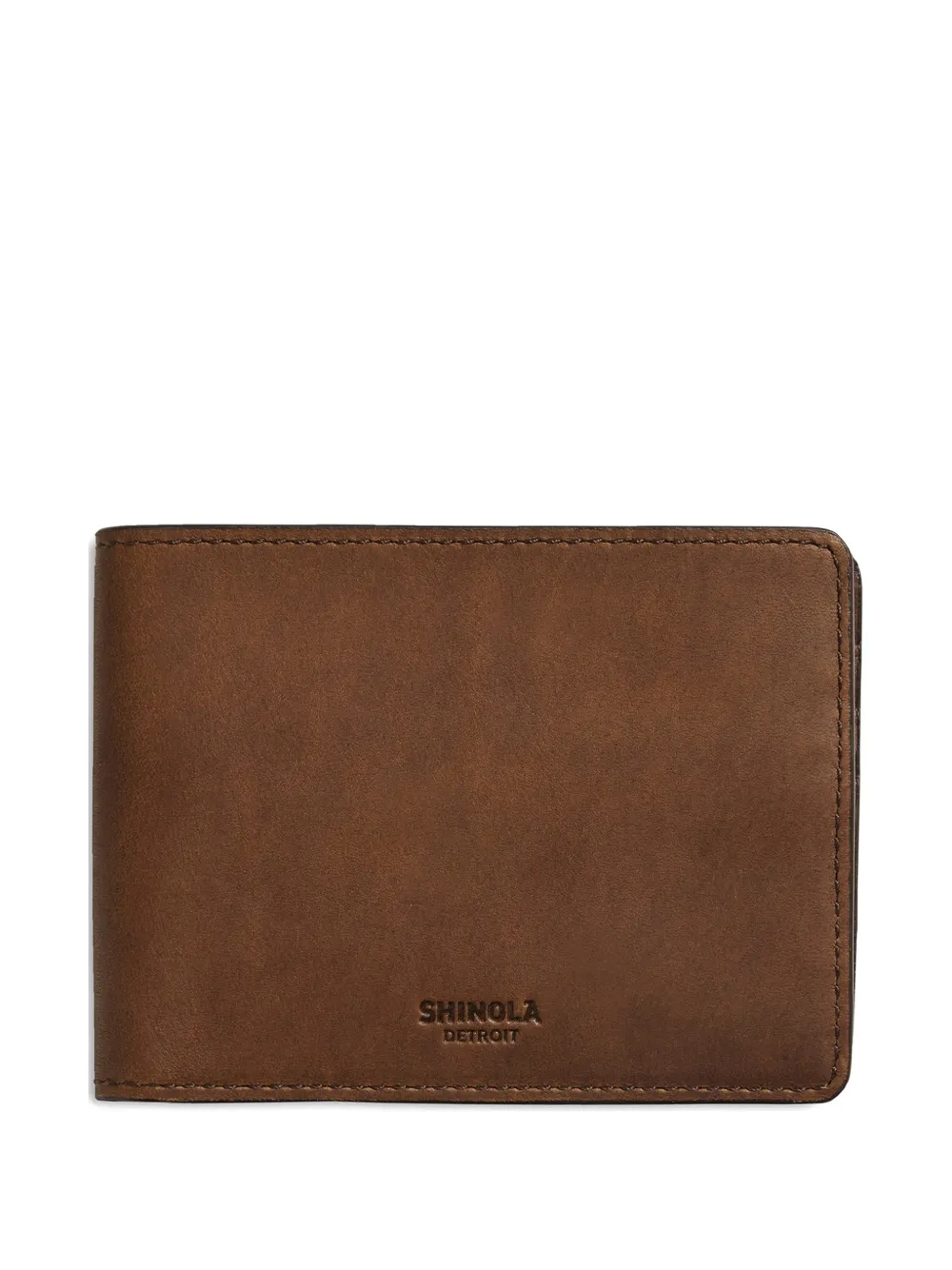 Shinola Slim Bifold wallet - Marrone