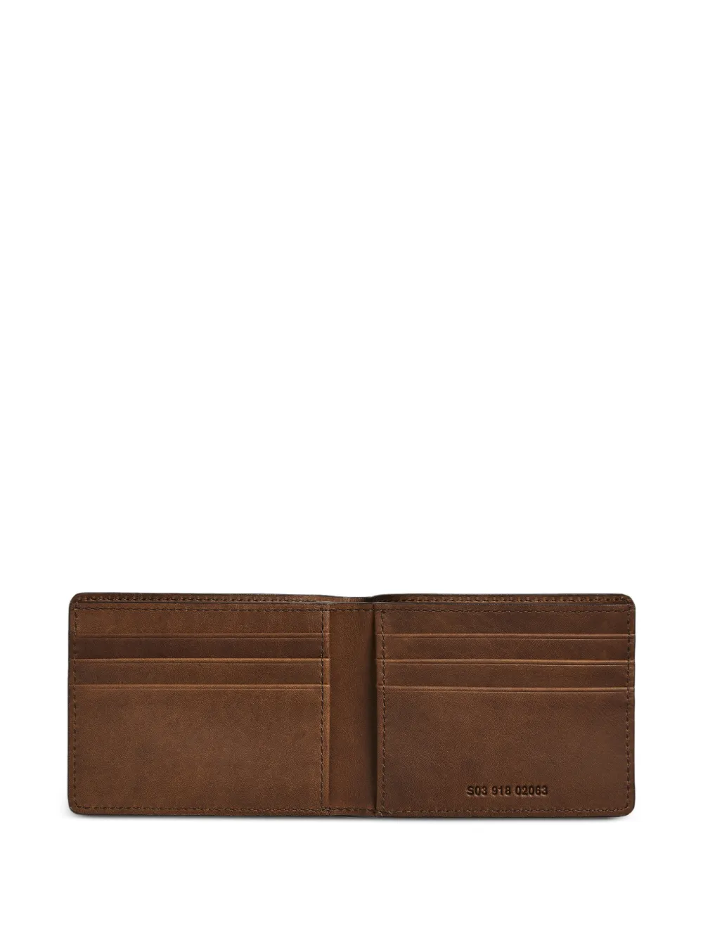  Shinola Slim Bifold Wallet - Brown 