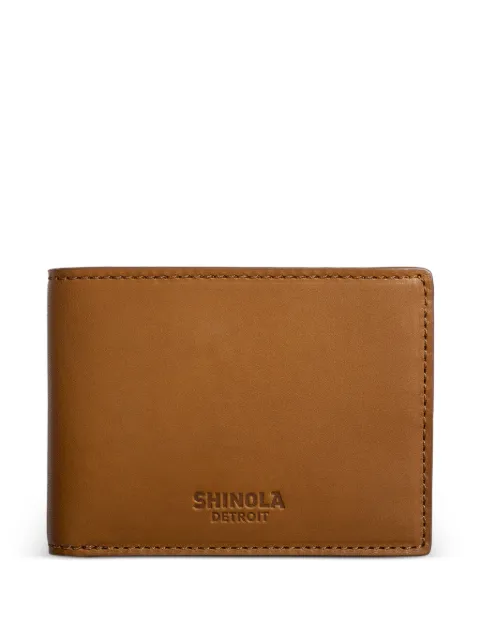 Shinola portefeuille pliant en cuir