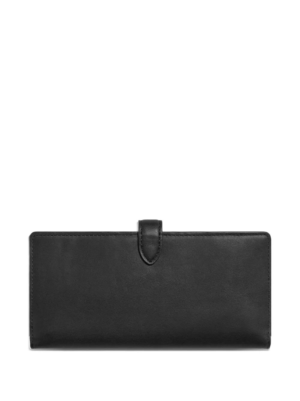  Shinola Continental Snap Leather Wallet - Black 