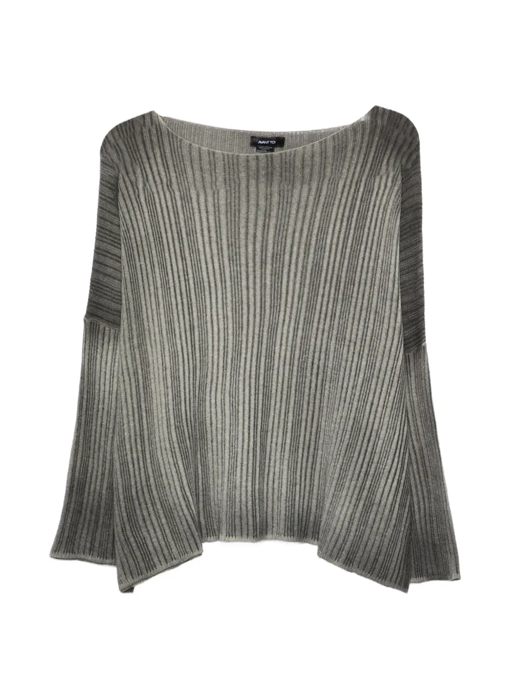 Avant Toi ribbed knitwear - Grey