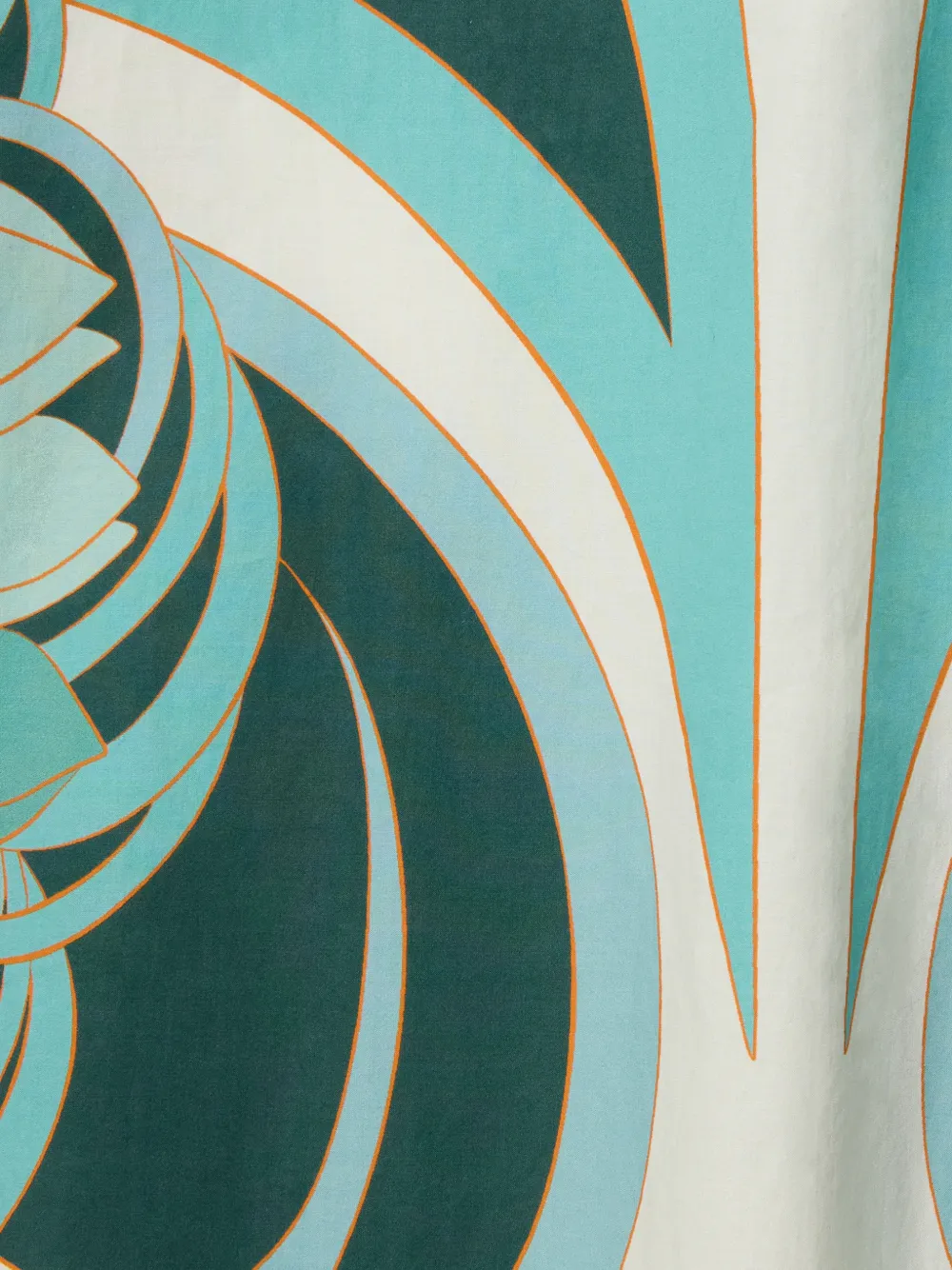 La DoubleJ Artemis jurk met bloemenprint en ruches Beige