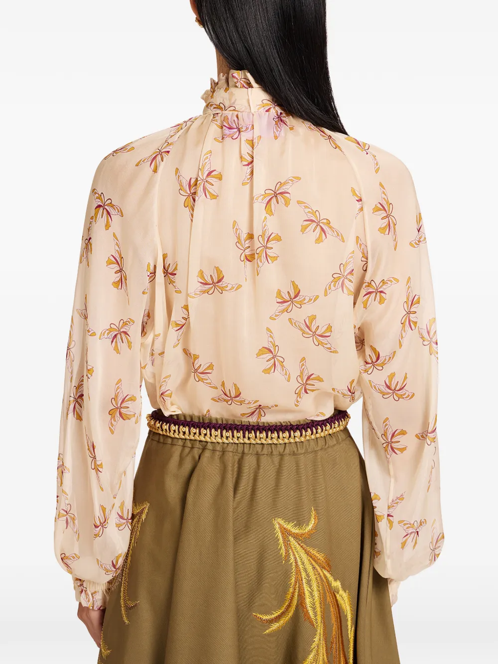  La Doublej Cerere Blouse - Neutrals 