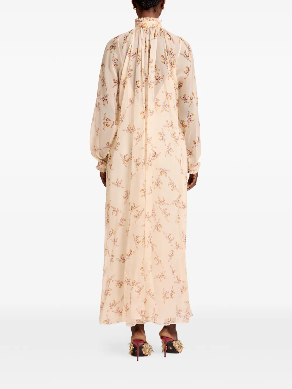 La DoubleJ Cerere jurk Beige