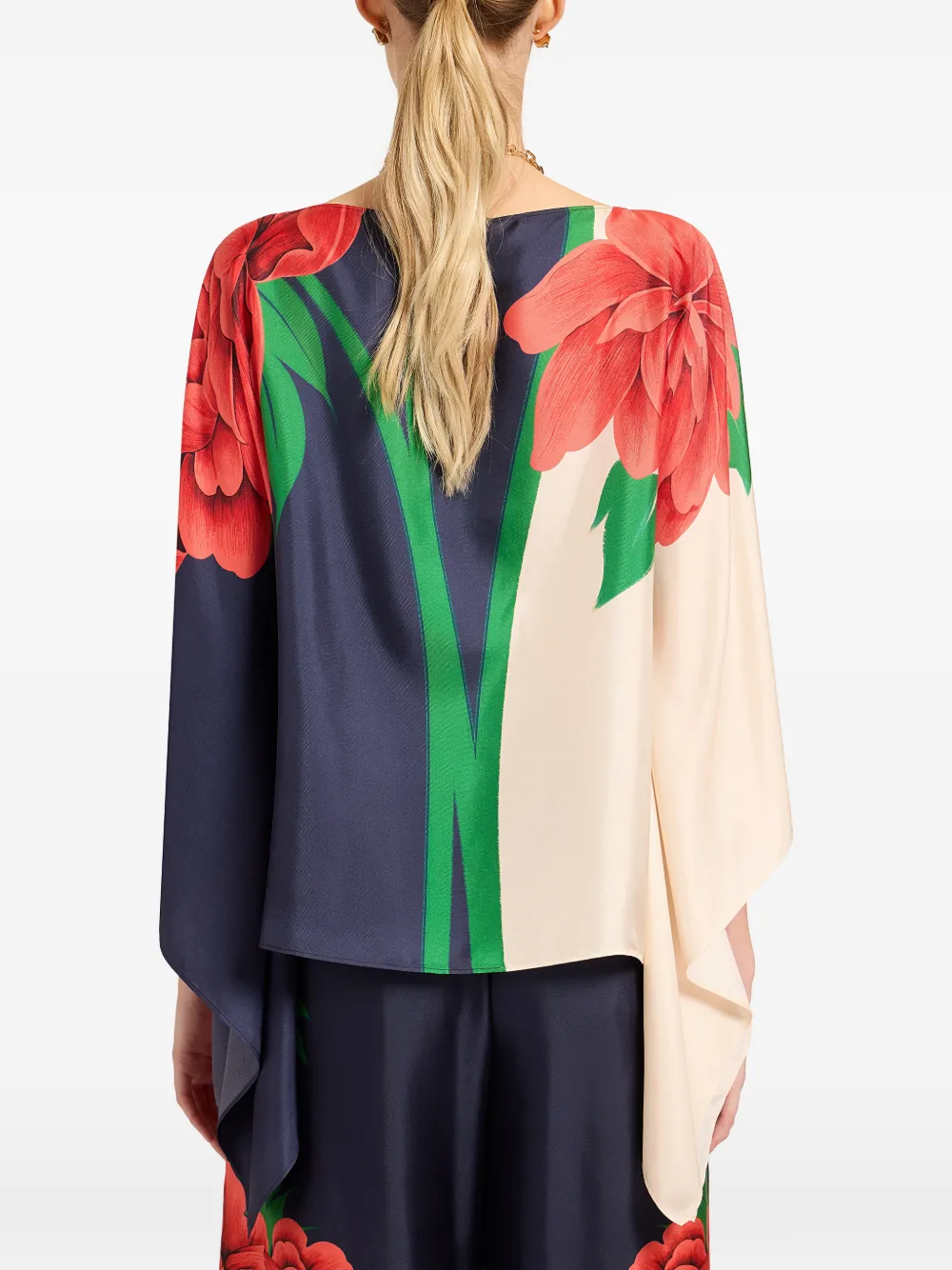  La Doublej Floral Blouse - Neutrals 
