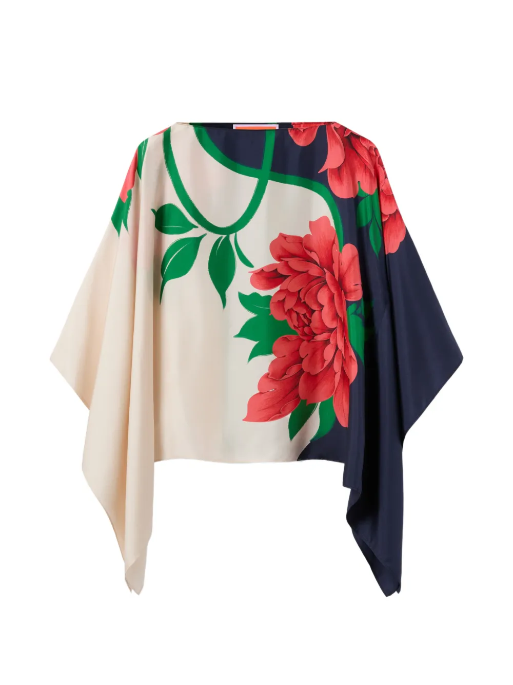 La DoubleJ Blusa a fiori - Toni neutri