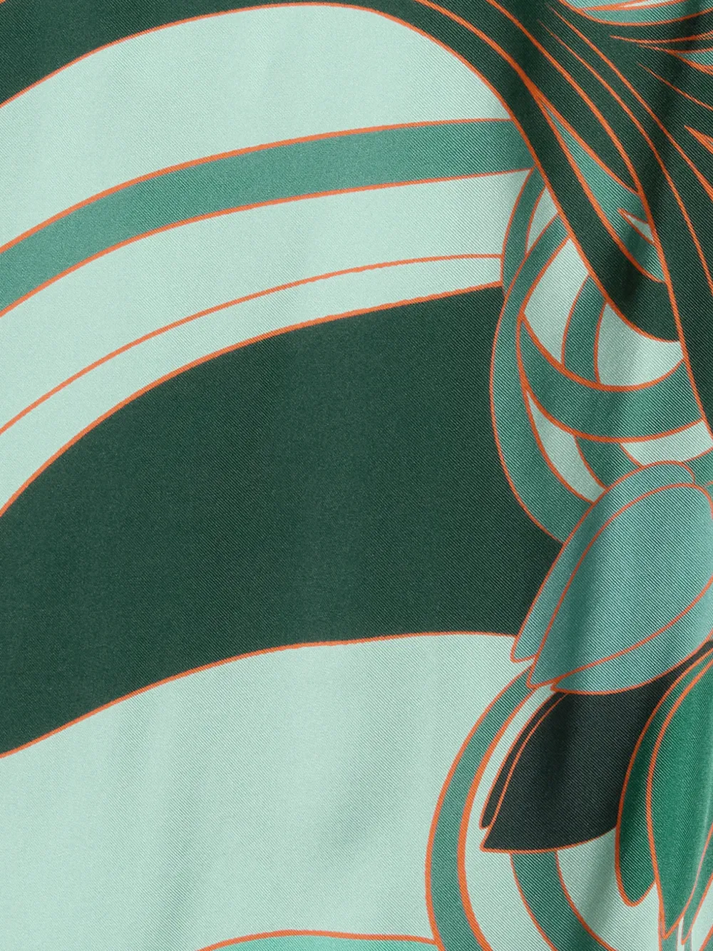 La DoubleJ Asymmetrische maxi-jurk Groen