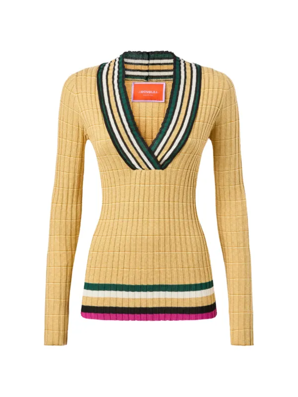 La DoubleJ Releve Top in Yellow