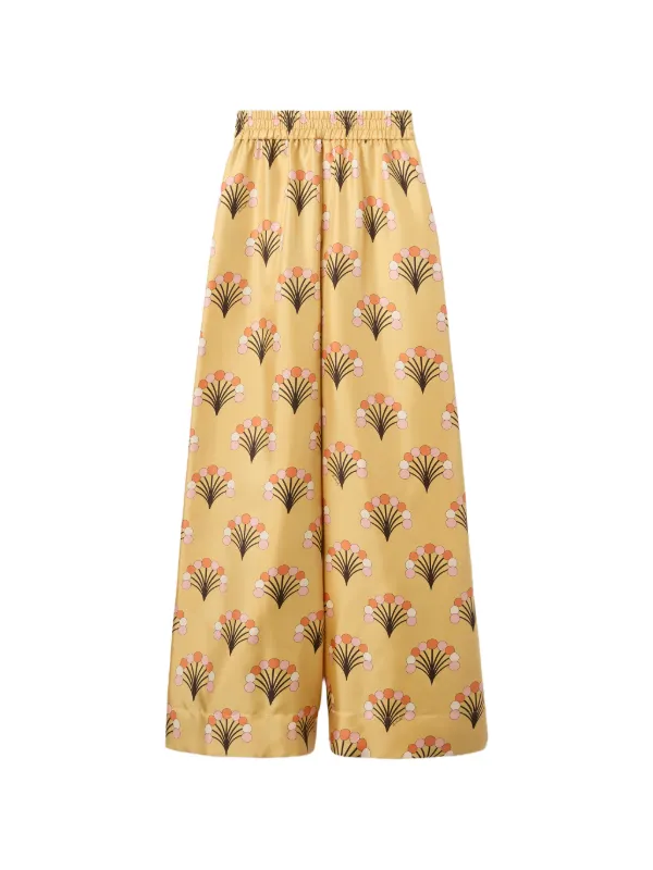 La DoubleJ Palazzo Trousers in Yellow