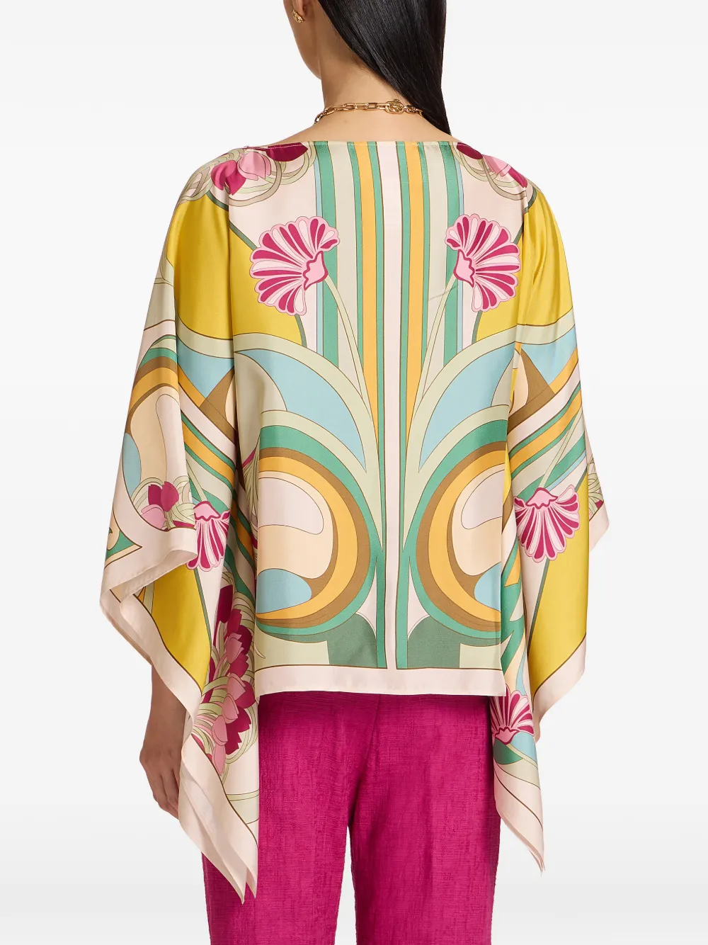  La Doublej Foulard Top - Neutrals 