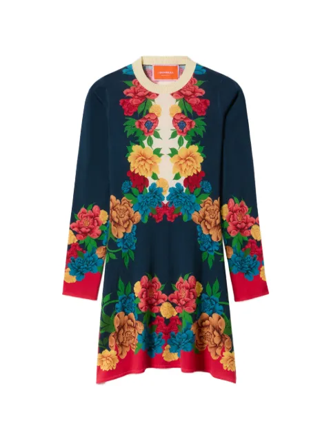 La DoubleJ vestido con estampado floral