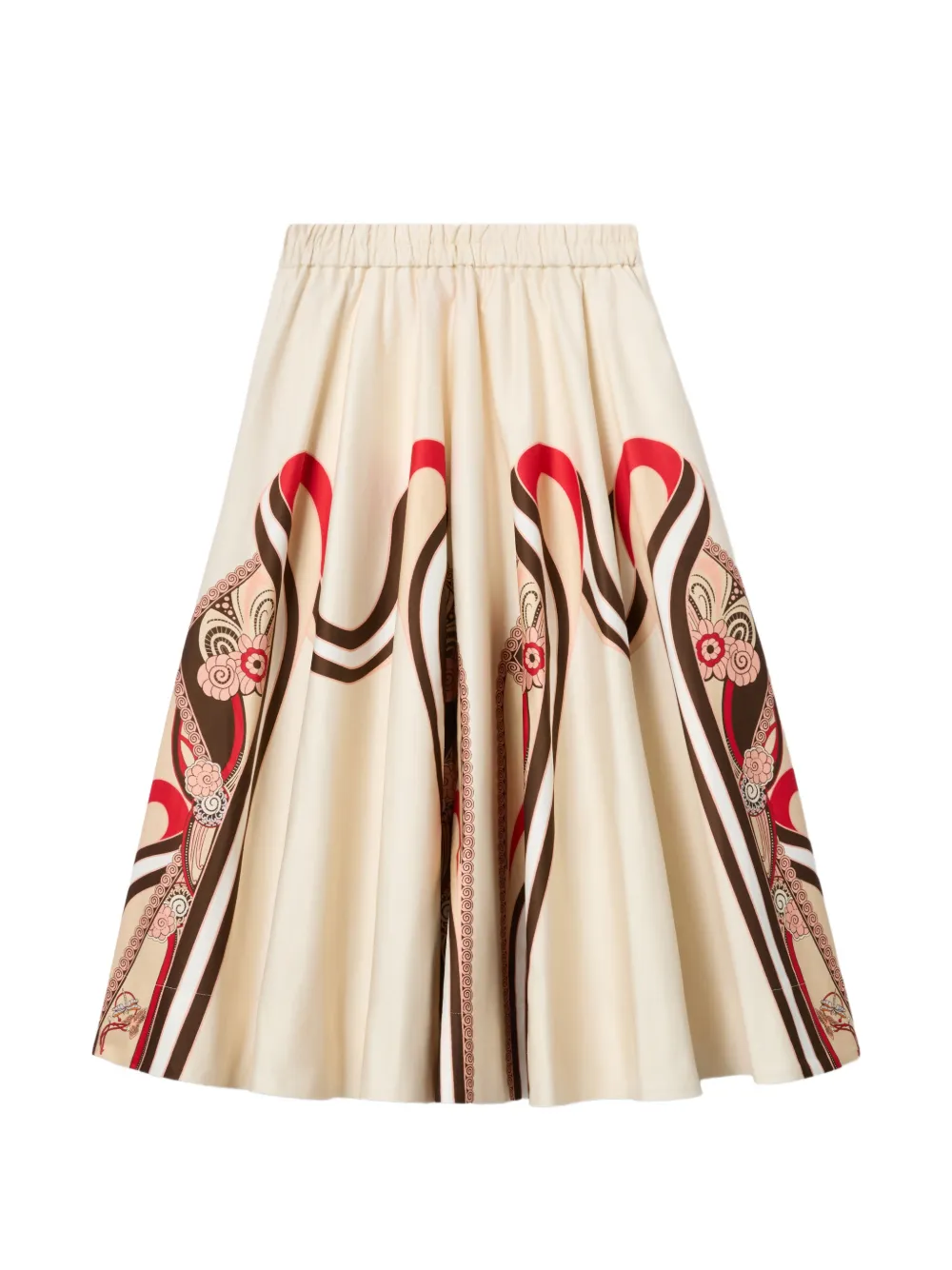 La DoubleJ Ballerina elastische rok Beige