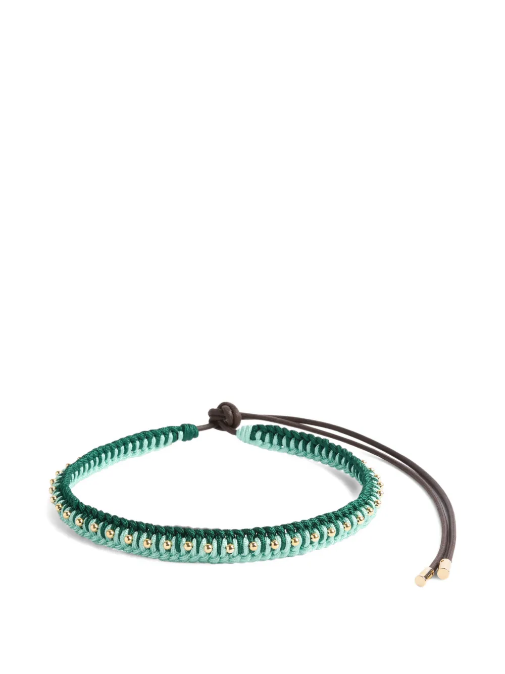 La DoubleJ Cintura con perline - Oro