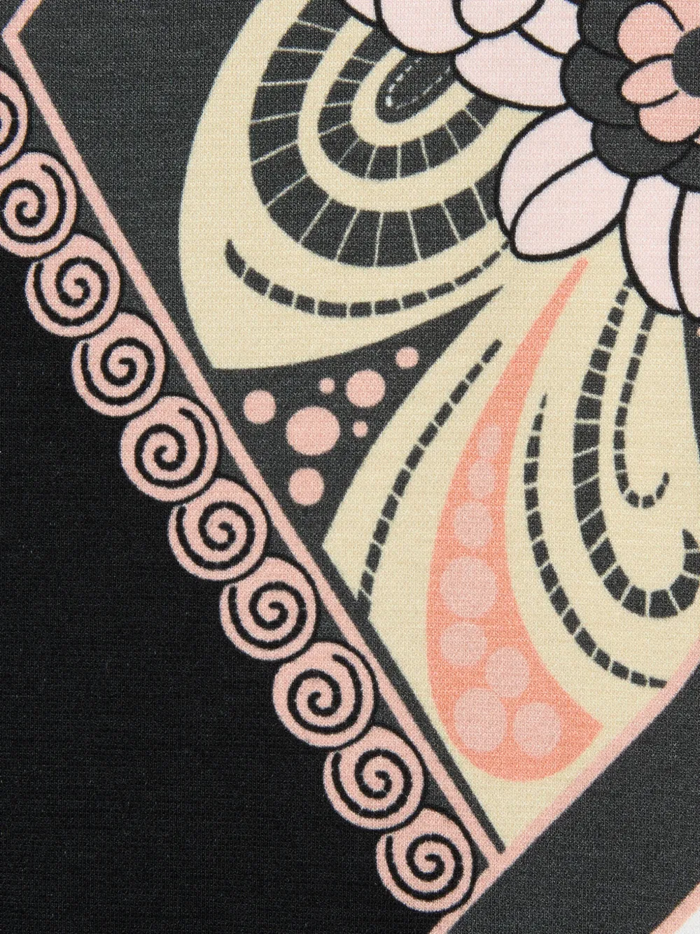 La DoubleJ Lela mini-jurk met bloemenprint Zwart