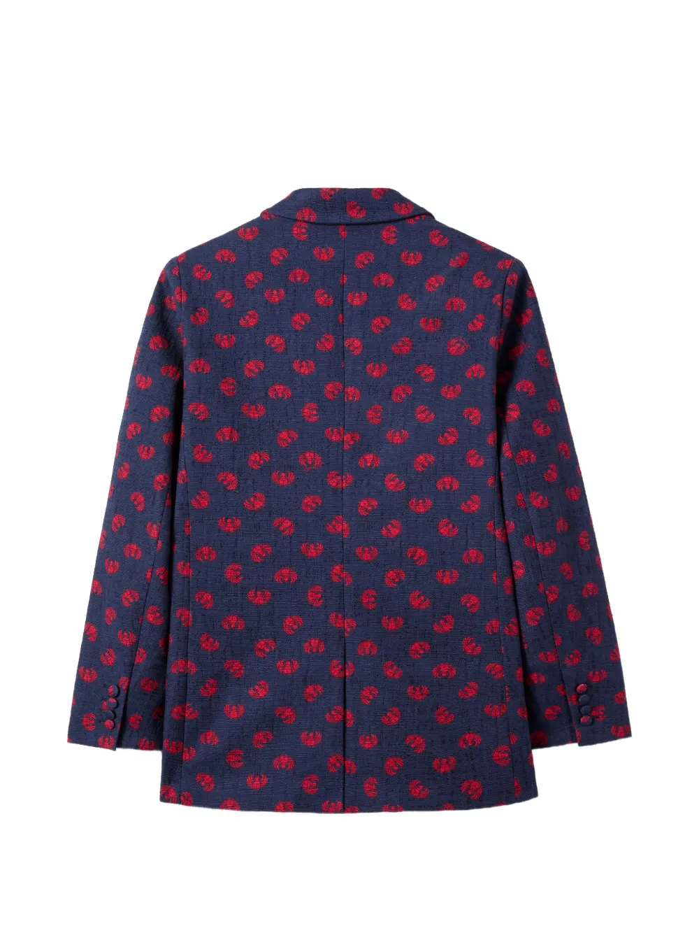 La DoubleJ Blazer met bloemenprint Blauw