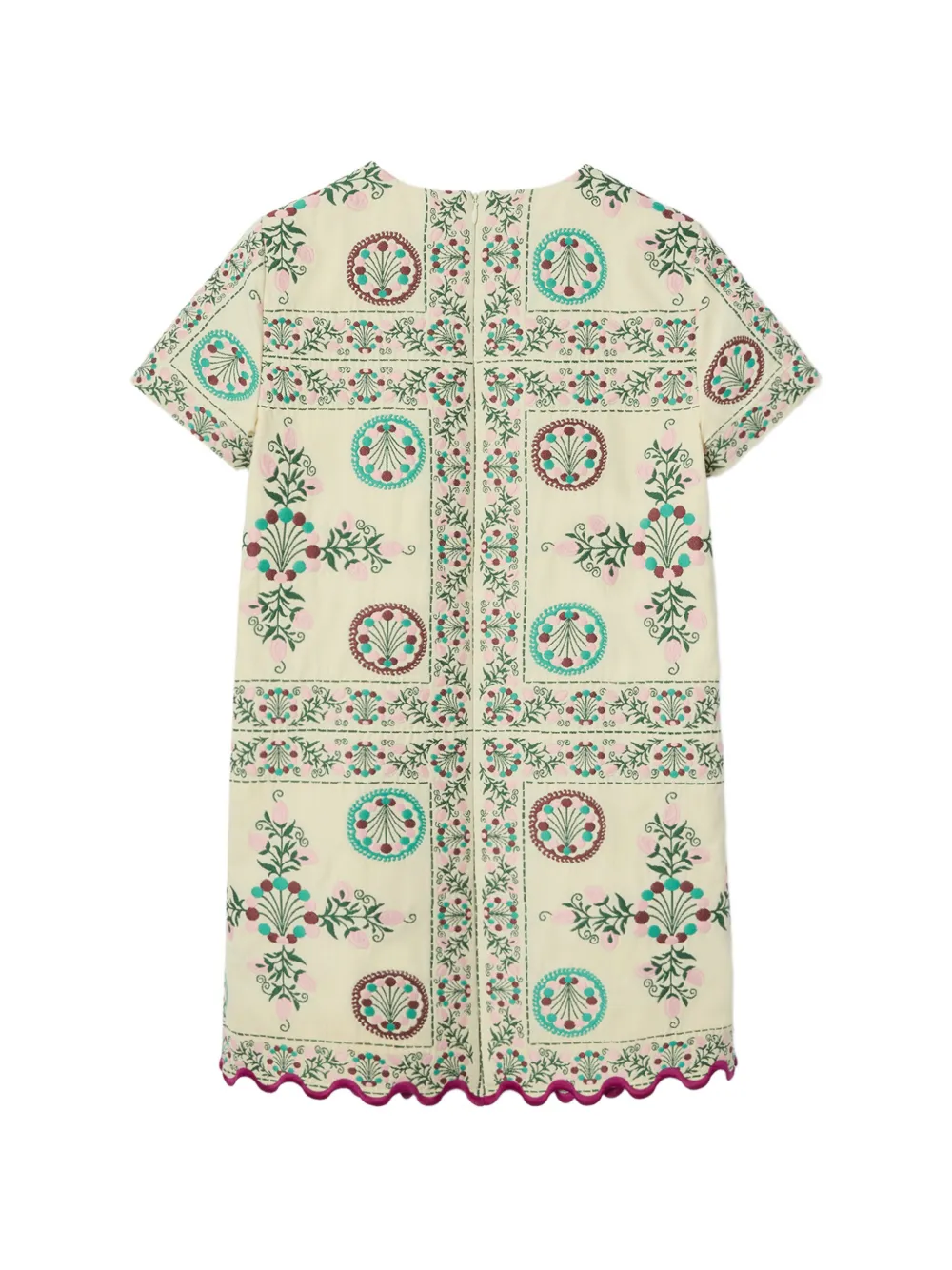 La DoubleJ Swing mini-jurk Beige