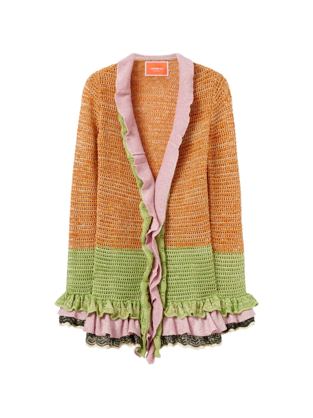 La DoubleJ Eight Counts cardigan - Arancione