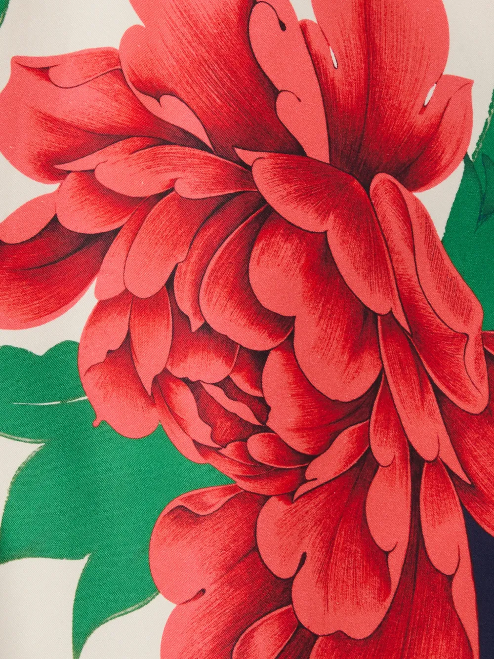 La DoubleJ Rok met bloemenprint Blauw