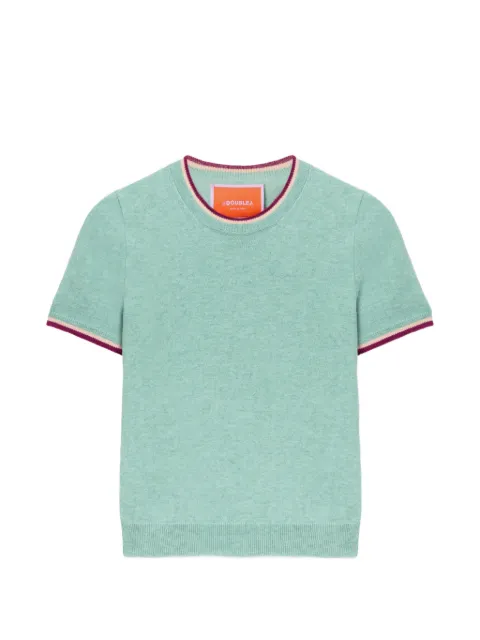 La DoubleJ t-shirt à bords côtelés