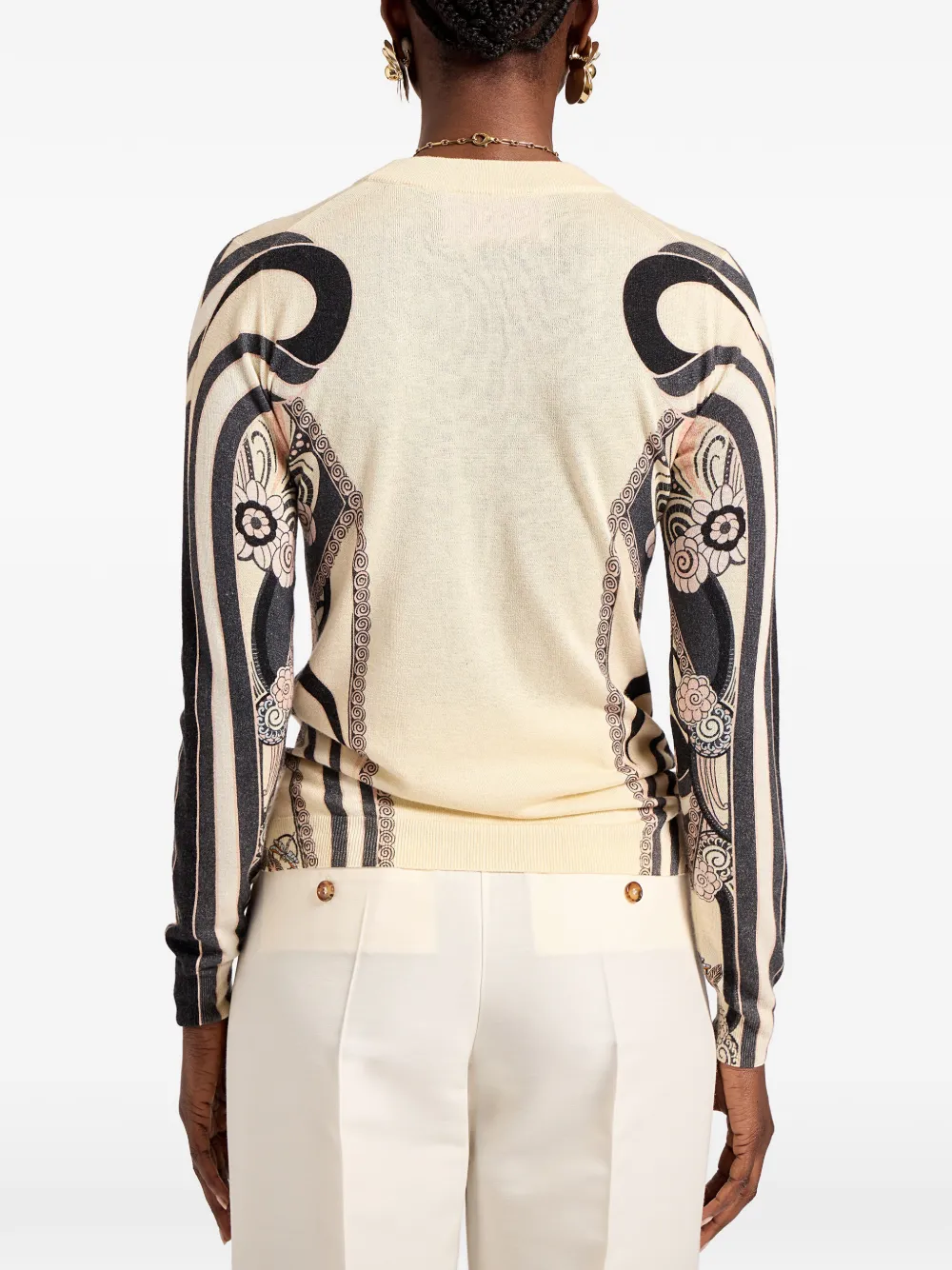 La DoubleJ Gebreide top Beige