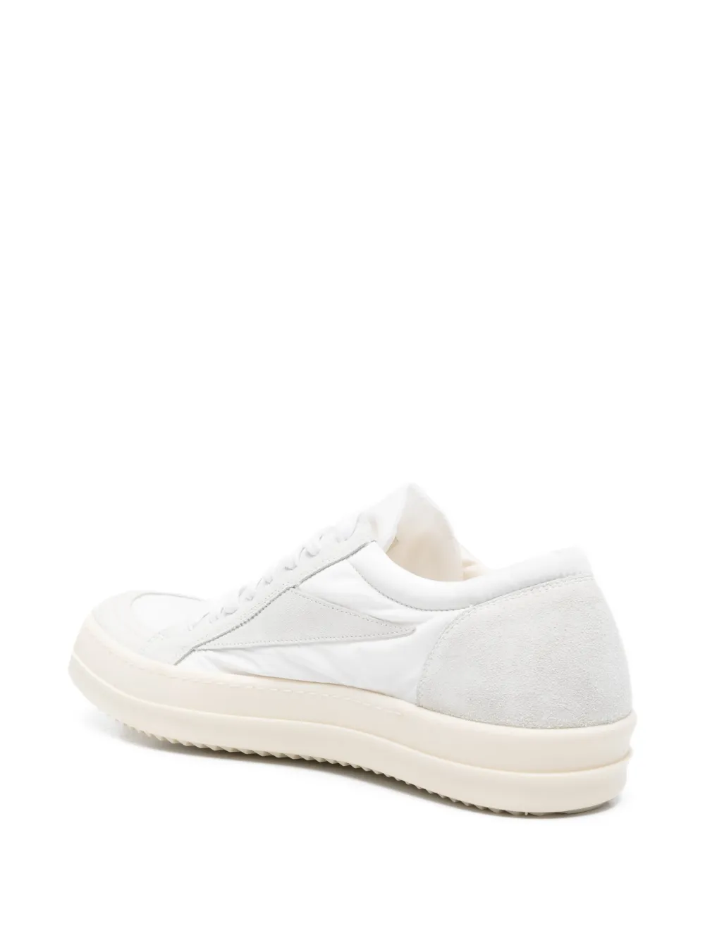 Rick Owens Suède sneakers Wit