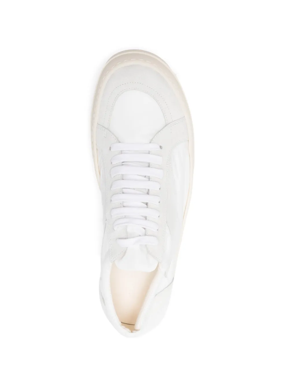 Rick Owens Suède sneakers Wit