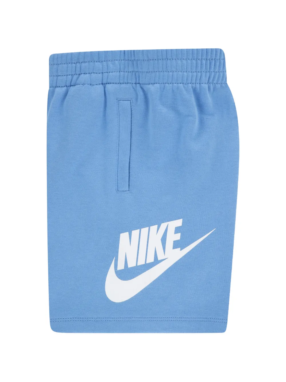 Nike Kids T-shirt en shorts met logo Wit
