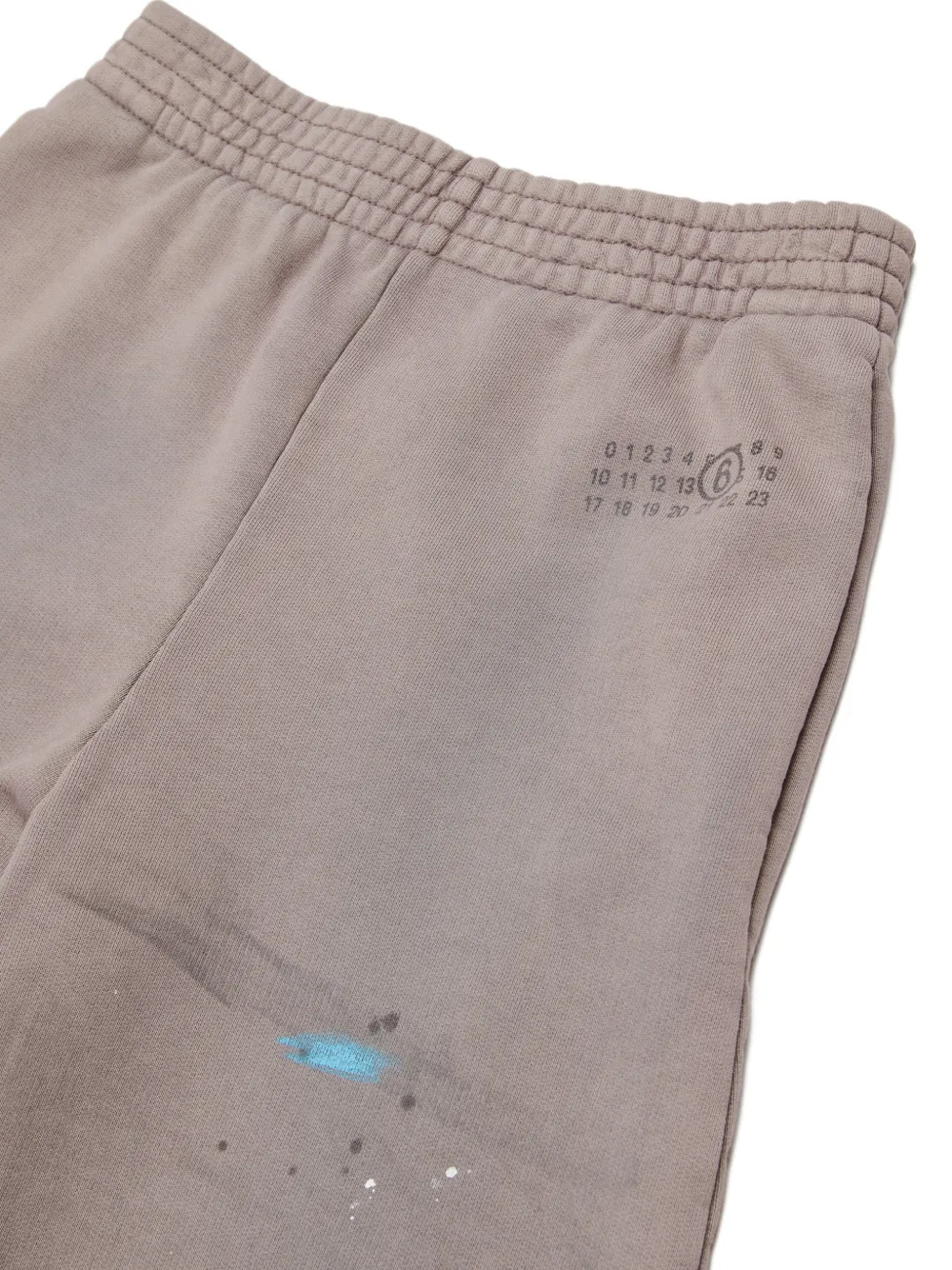 MM6 Maison Margiela Kids Trainingsbroek met logoprint Grijs