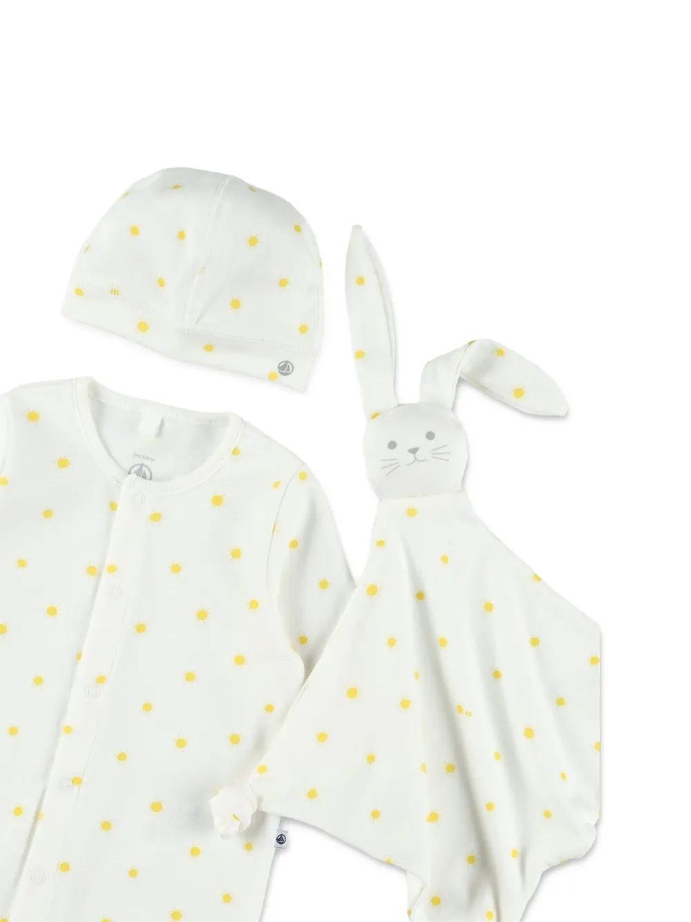 Petit Bateau Rompeset met zonprint Wit