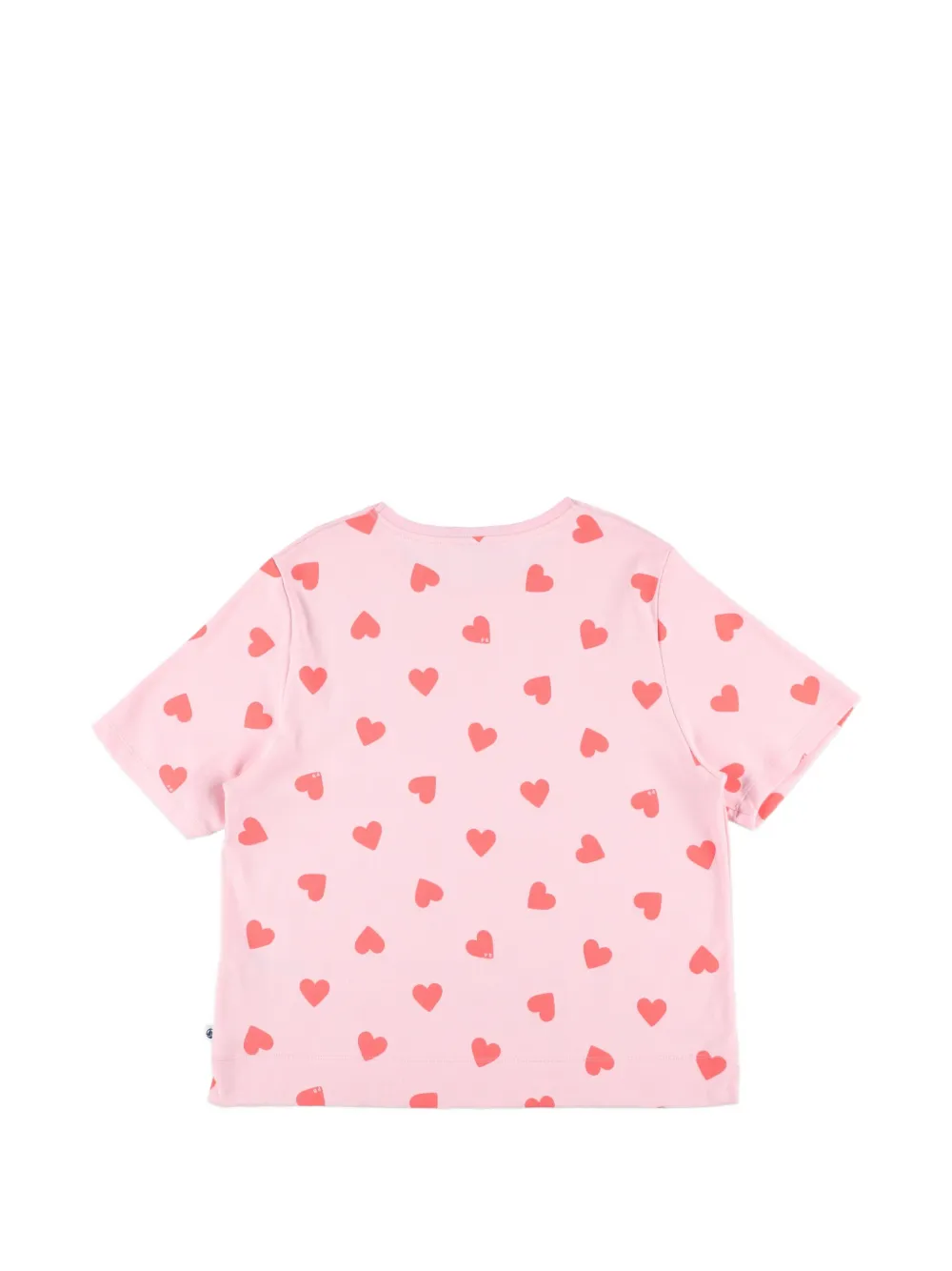  Petit Bateau Heart-pattern Pyjamas (set Of Two) - Pink 