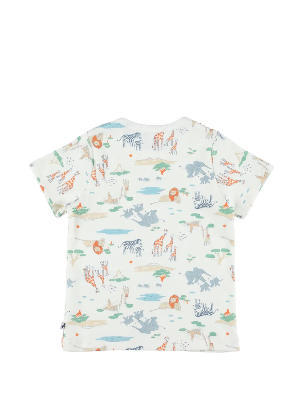 Petit Bateau Pyjama met dierenprint Beige