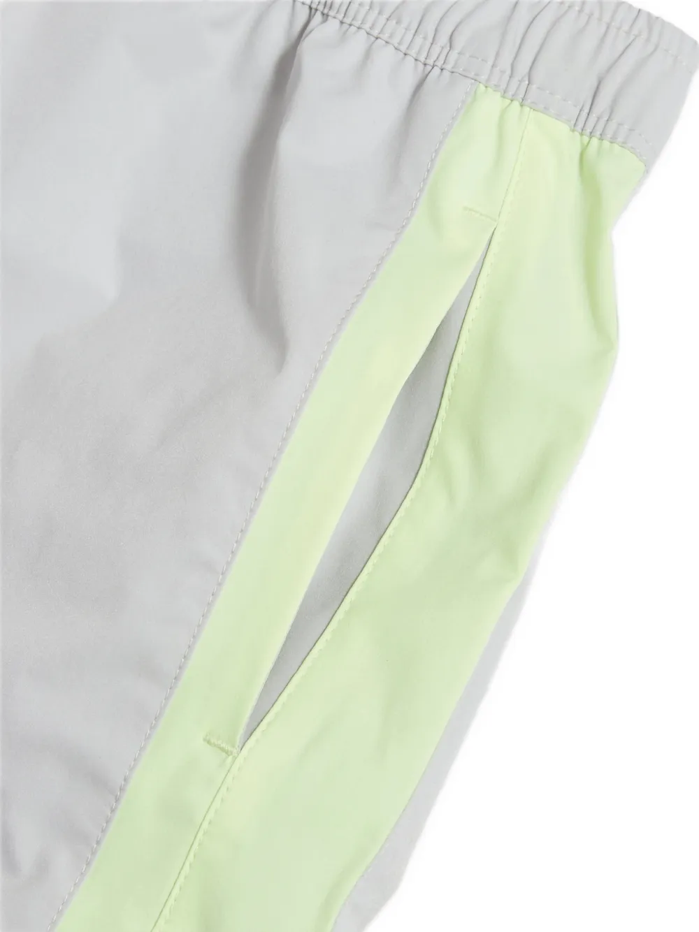  New Balance Kids Panel Logo Shorts - Grey 