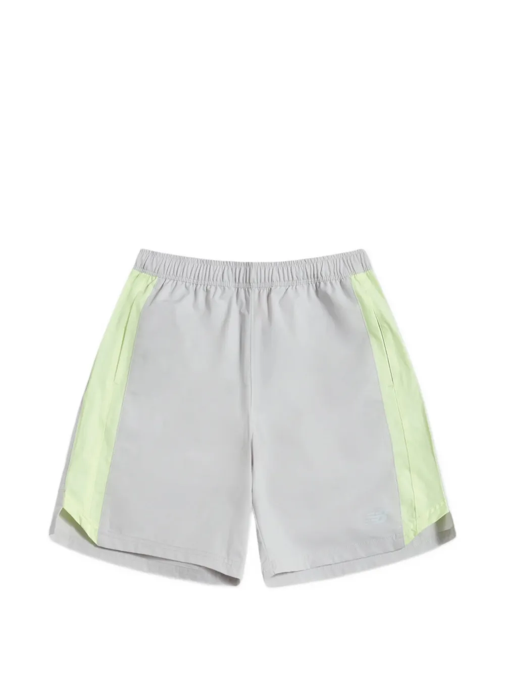 New Balance Kids panel logo shorts - Grigio