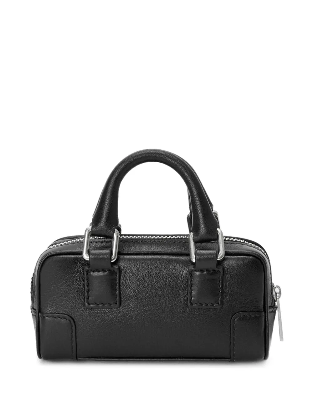 Loewe Amazona Nano in Shiny Calfskin Bag in Black, view 2