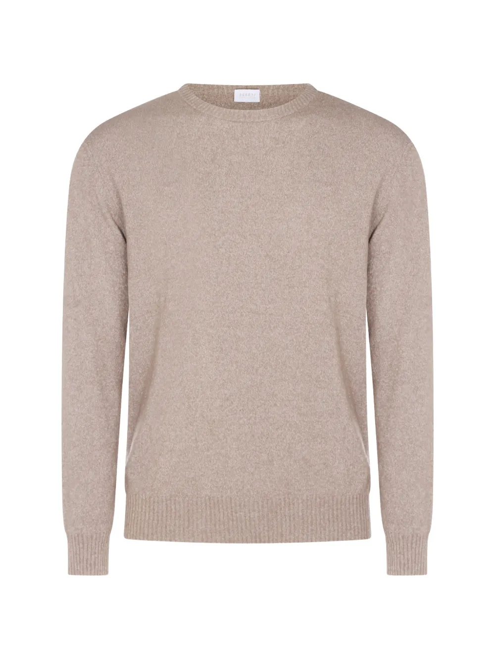 04651 / A TRIP IN A BAG ribbed crew-neck sweatshirt - Nude