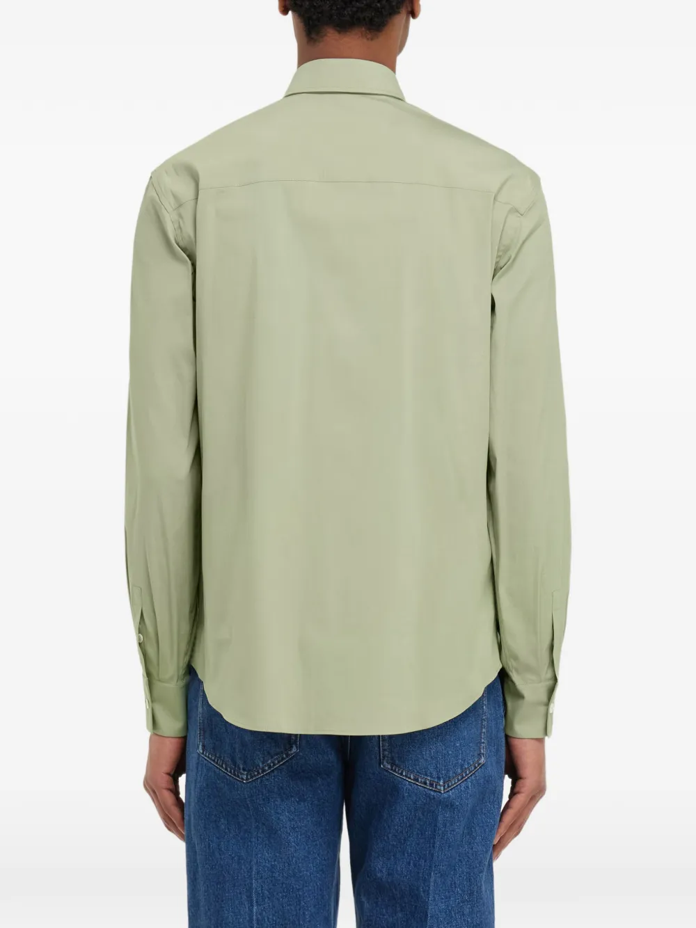 Ferragamo Button-down overhemd Groen