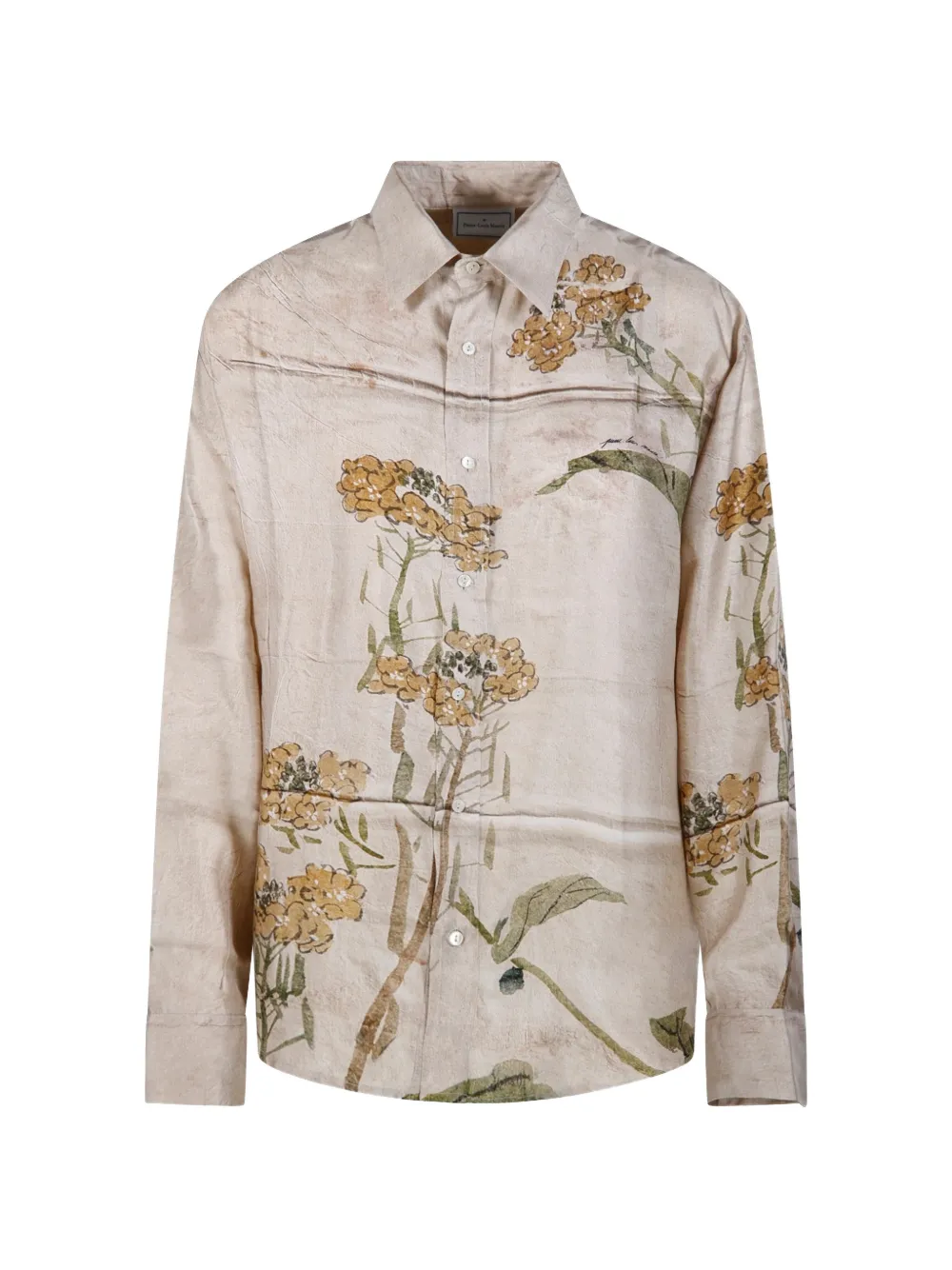 Pierre-Louis Mascia floral shirt - Toni neutri