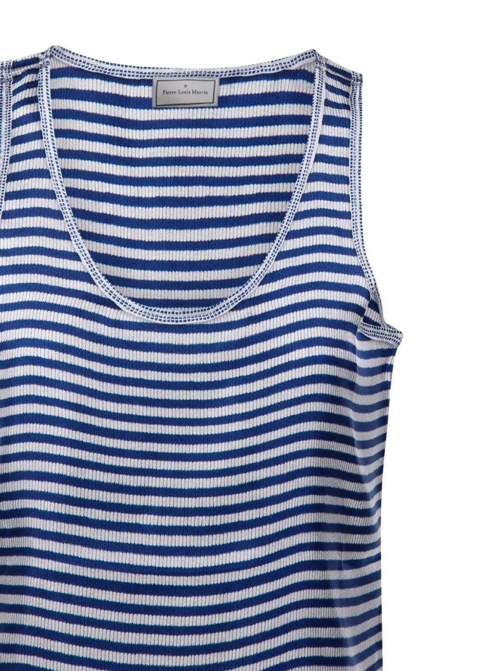 Pierre-Louis Mascia Gestreepte tanktop Blauw