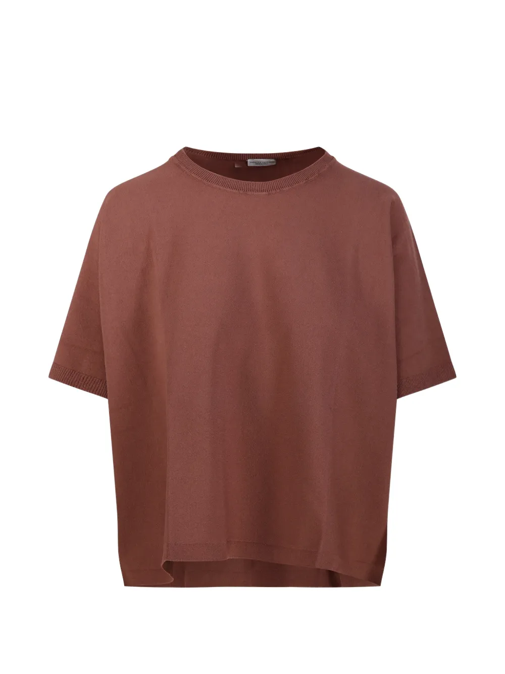 Roberto Collina short-sleeve crew-neck T-shirt - Marrone
