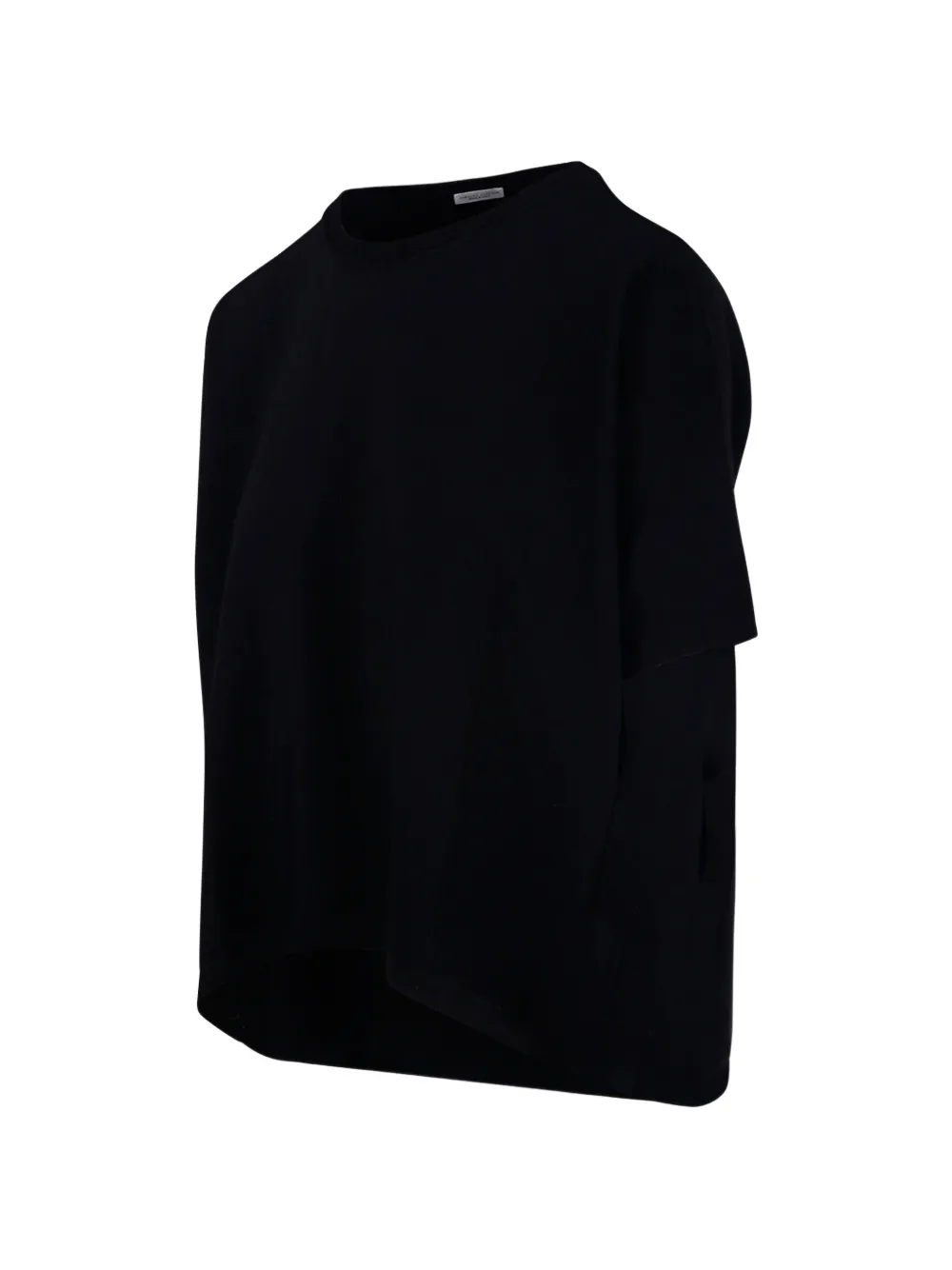 Roberto Collina T-shirt met ronde hals Zwart