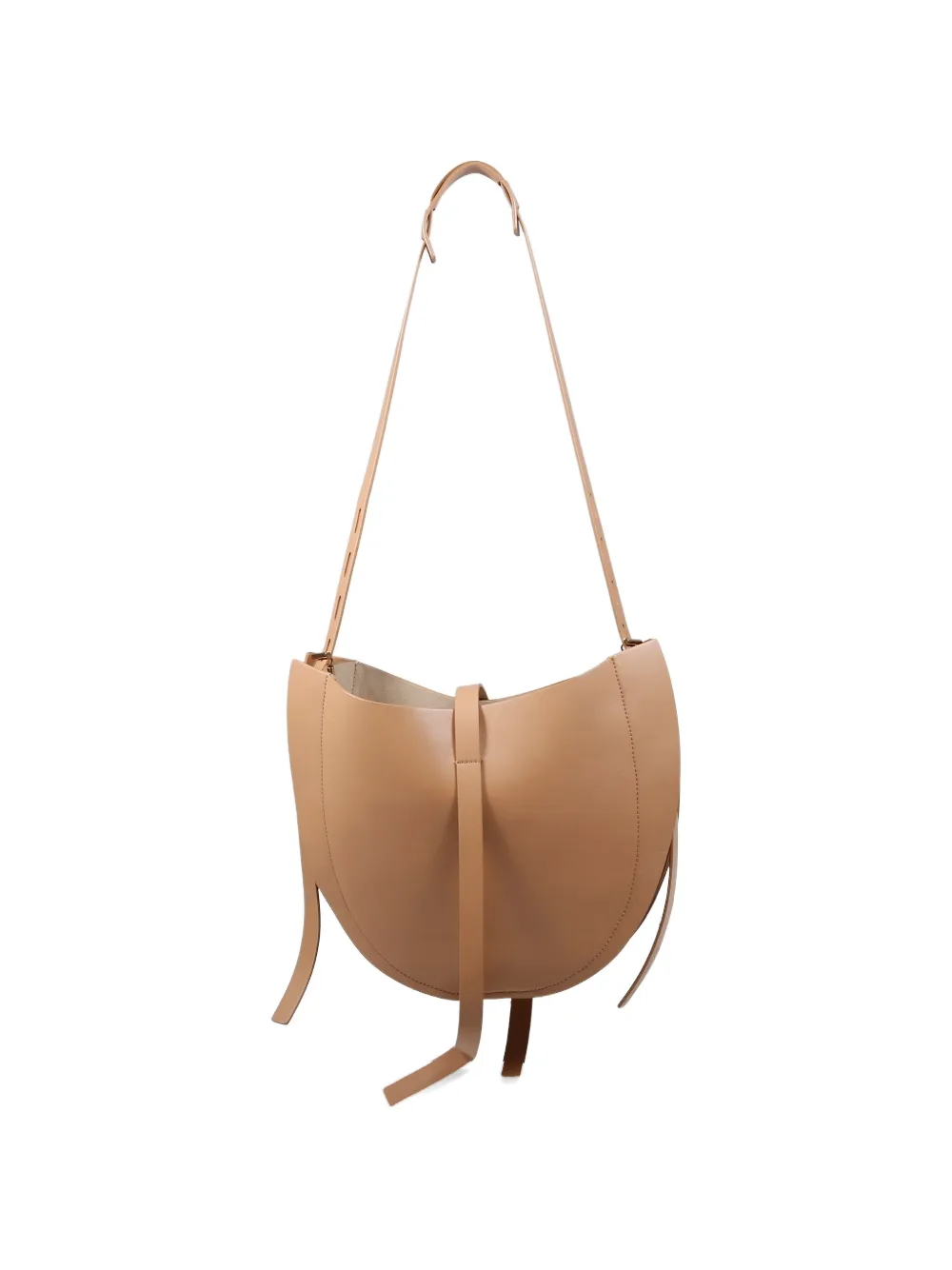  Minobossi Lizzie Buckle Strap Shoulder Bag - Neutrals 