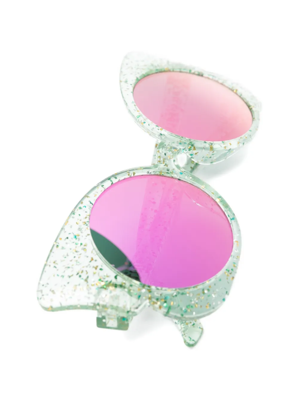  Billieblush Glitter Cat-eye Sunglasses - Green 